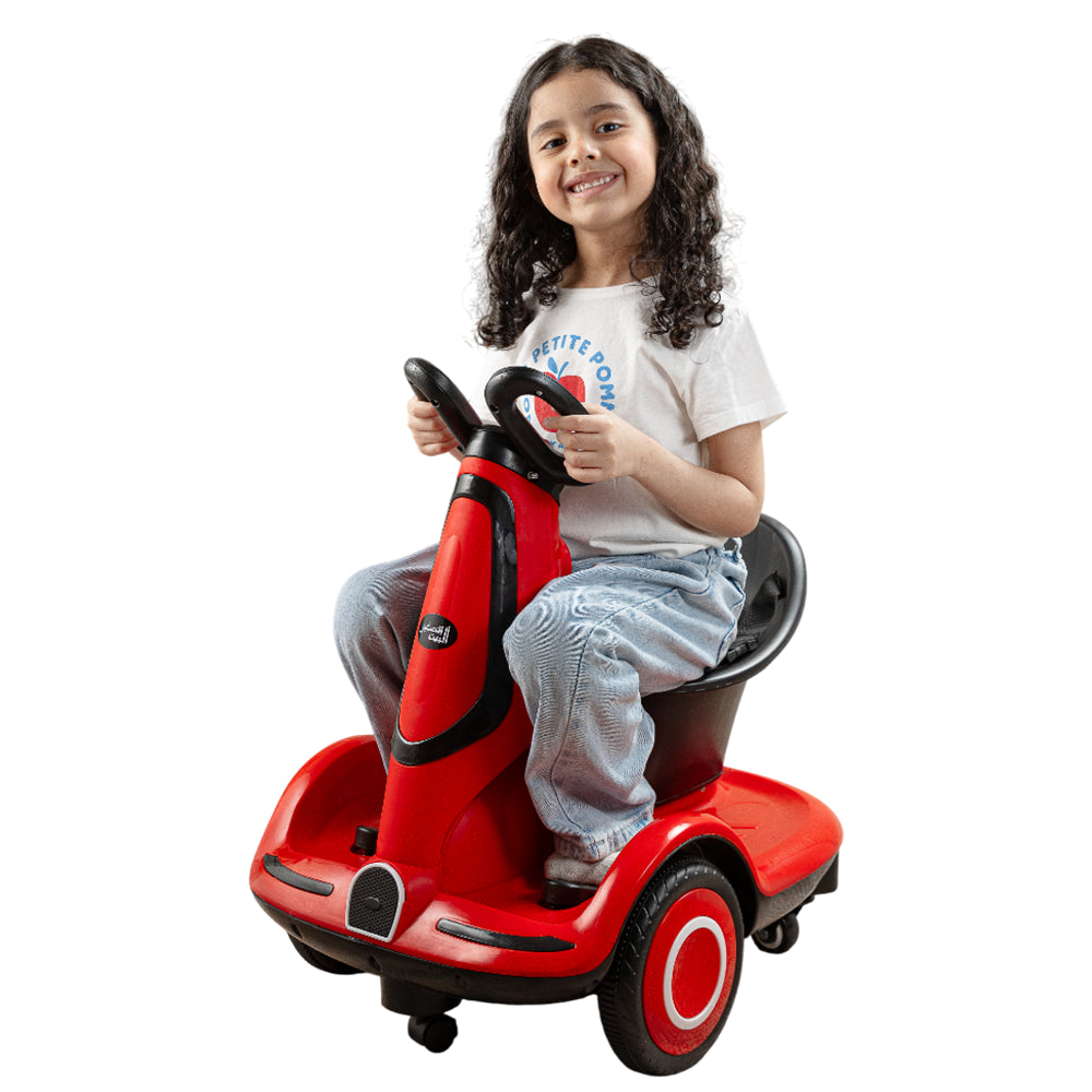 Safe electric scooter for children (with remote control)