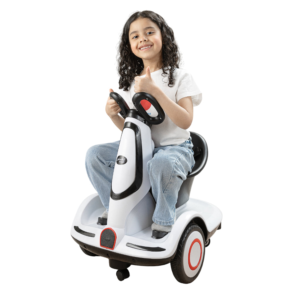 Safe electric scooter for children (with remote control)