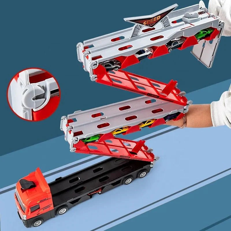 Truck with ejection race